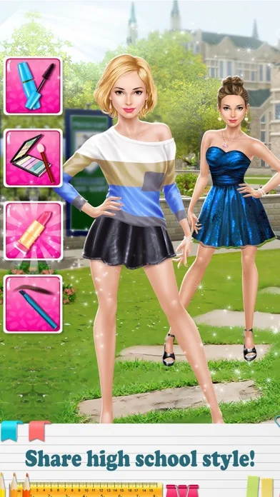 Makeup Games: Back-to-School screenshot 4