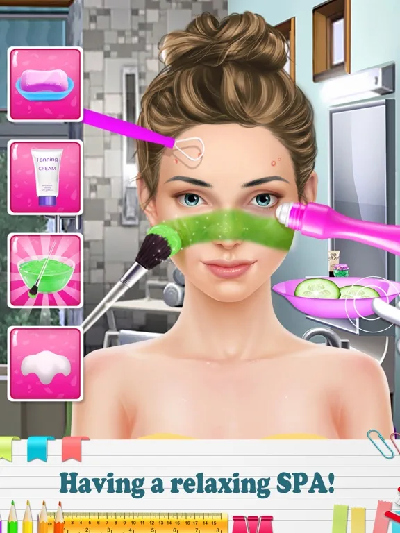 Makeup Games: Back-to-School screenshot 5