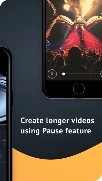 PauseCam Video Recorder Camera screenshot 3