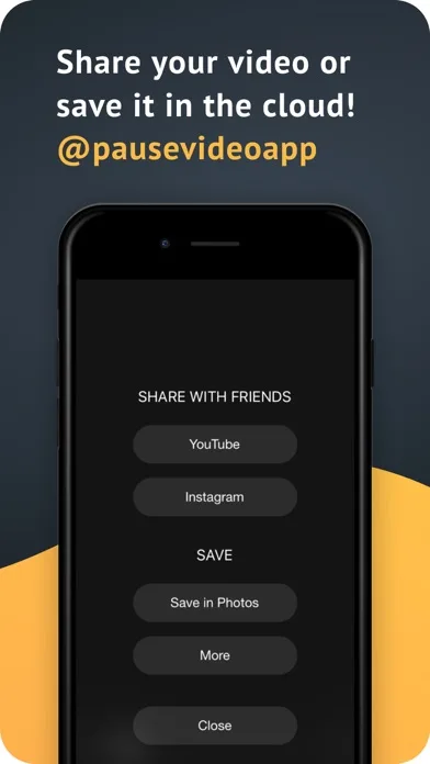 PauseCam Video Recorder Camera screenshot 4