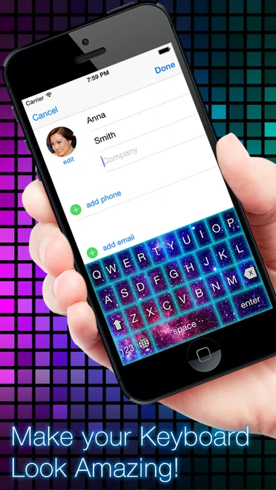 Glow Keyboard Customize Theme screenshot 1