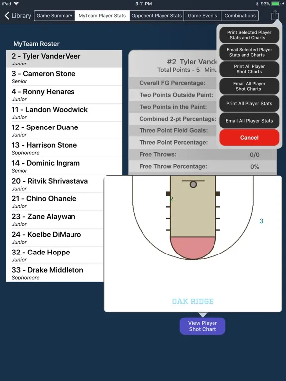 MaxStats - Basketball screenshot 4