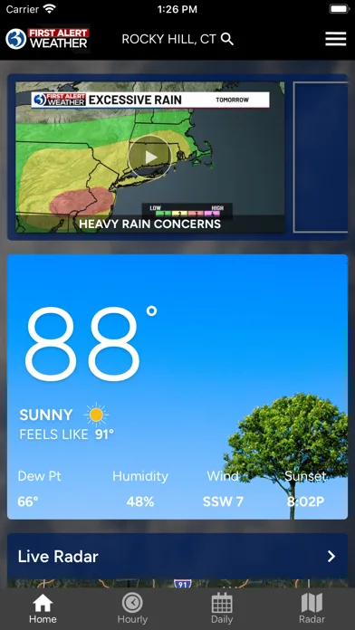 WFSB First Alert Weather screenshot 1
