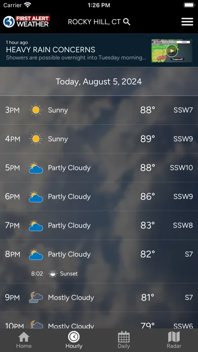 WFSB First Alert Weather screenshot 2