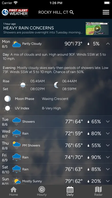 WFSB First Alert Weather screenshot 3