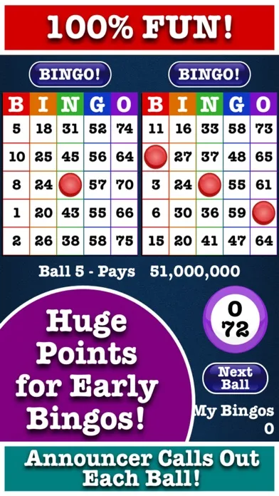 Totally Free-Space Bingo! screenshot 1