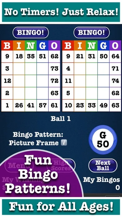 Totally Free-Space Bingo! screenshot 2