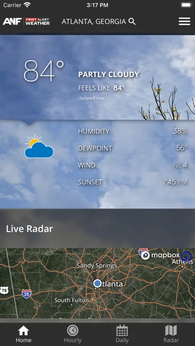 ANF First Alert Weather screenshot 1