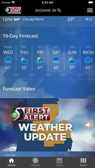 WNEM Weather screenshot 3