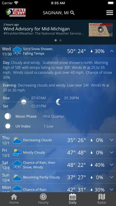 WNEM Weather screenshot 5