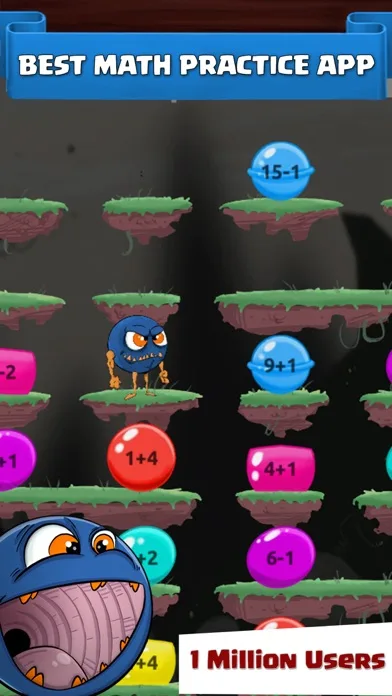 Monster Math School: Fun Games screenshot 1