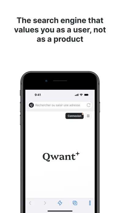 Qwant Private Search screenshot 1