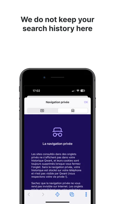 Qwant Private Search screenshot 3