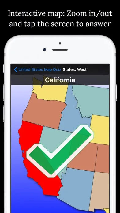 United States Map Quiz screenshot 4