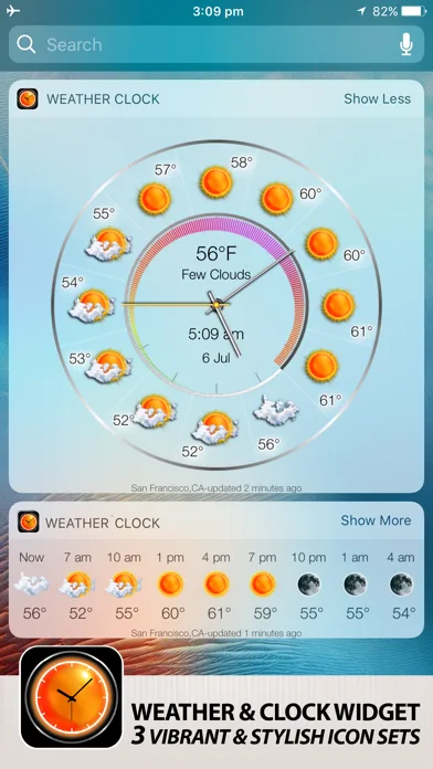 Weather Clock Widget screenshot 3