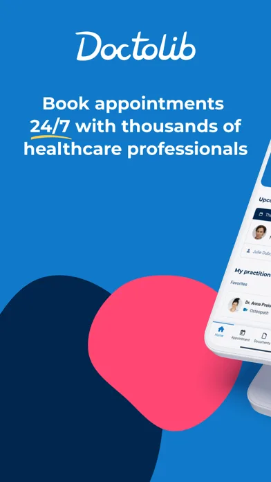 Doctolib - Your health partner screenshot 1