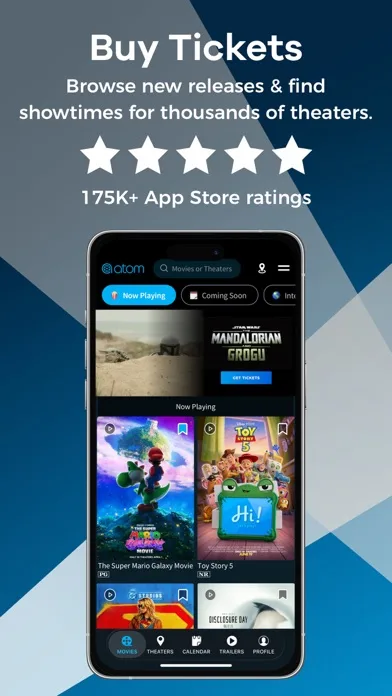 Atom - Movie Tickets & Times screenshot 1