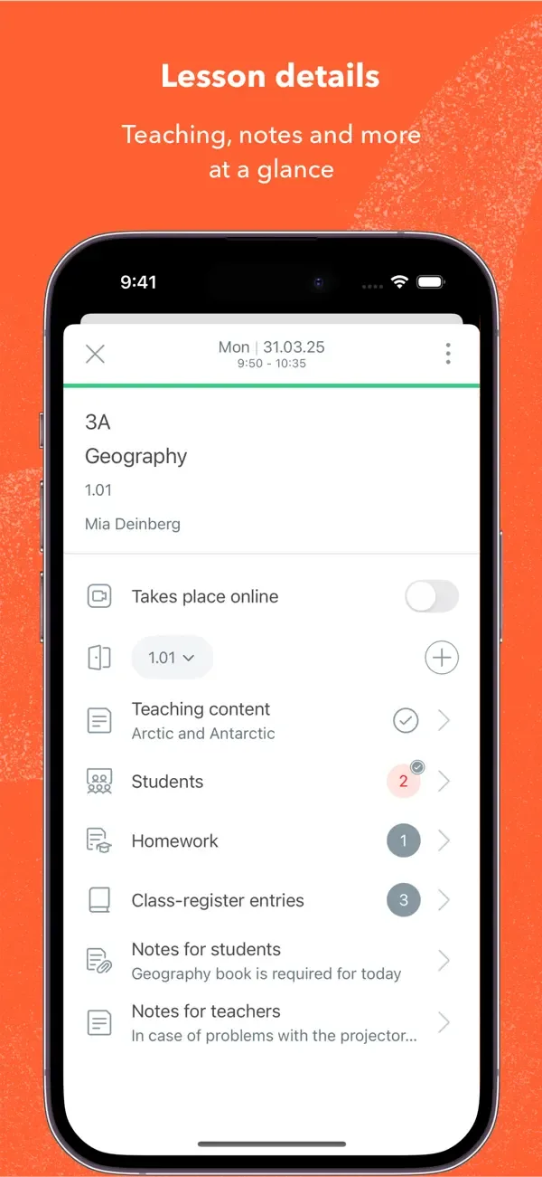 Untis Mobile screenshot 4