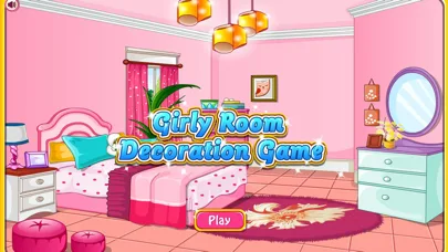 Girly room decoration game screenshot 1