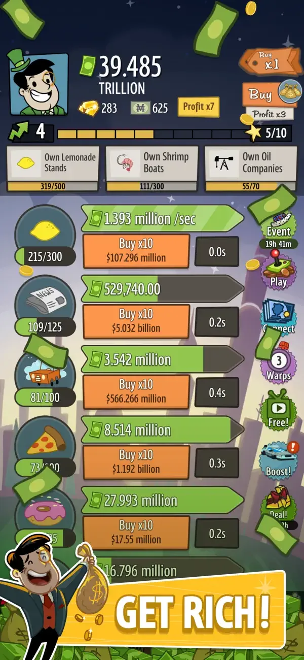 AdVenture Capitalist：Simulator screenshot 2