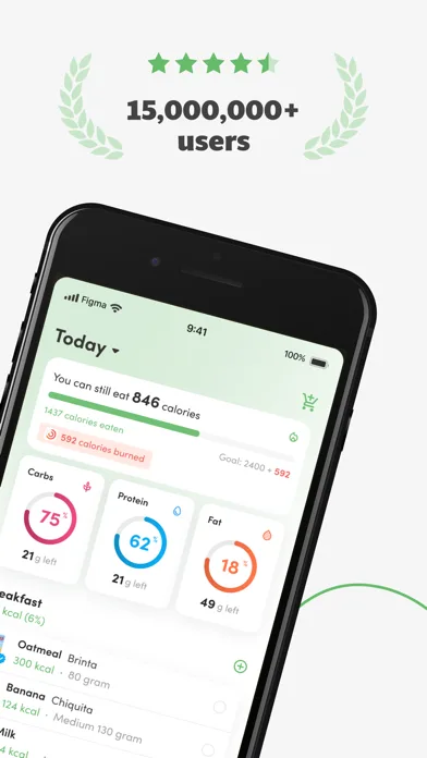 Calories and nutrition tracker screenshot 2
