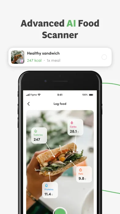 Calories and nutrition tracker screenshot 3