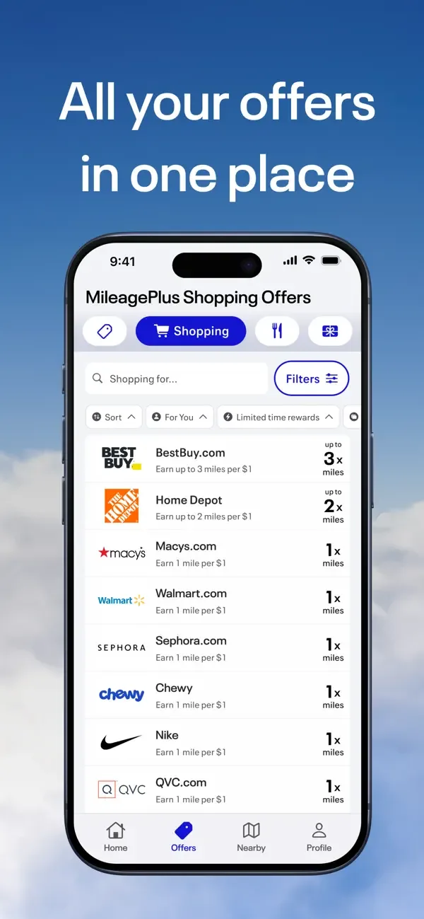 MileagePlus X screenshot 2