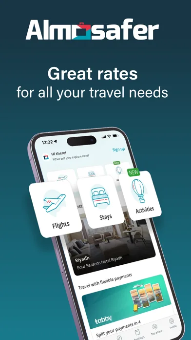 Almosafer: Flights & Stays screenshot 1