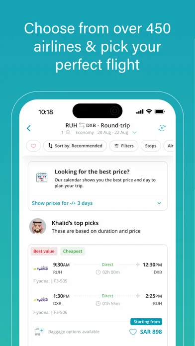 Almosafer: Flights & Stays screenshot 2