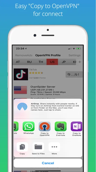VPN Proxy OvpnSpider Pro screenshot 3