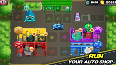 Tiny Auto Shop: Car Stop Baron screenshot 1