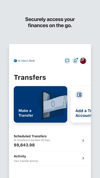 St. Mary's Bank Mobile Banking screenshot 2