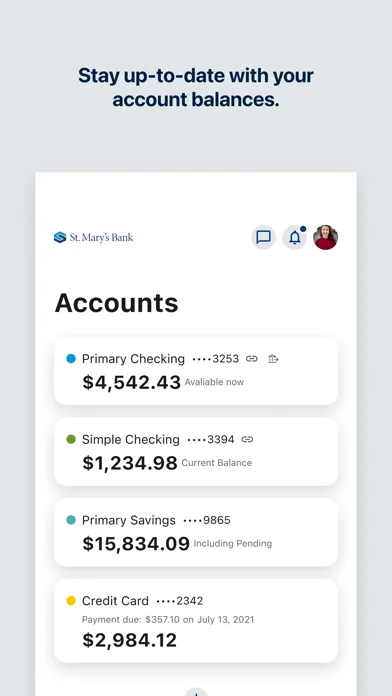 St. Mary's Bank Mobile Banking screenshot 3