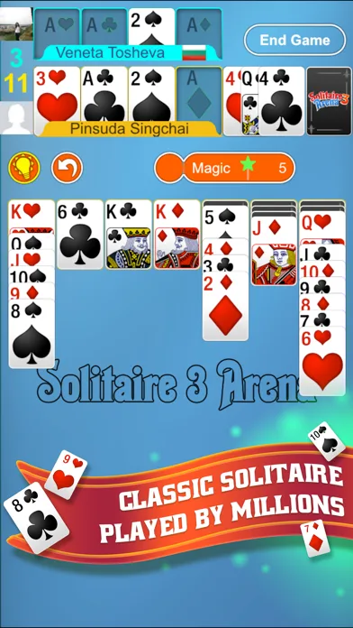 Solitaire 3 Arena screenshot 1