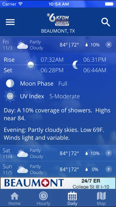 KFDM WX screenshot 4