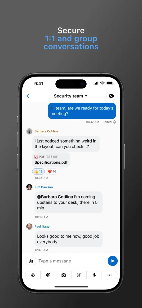 Wire • Secure Messenger screenshot 2