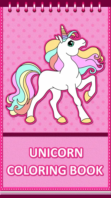 Unicorn Coloring Pony Games screenshot 1