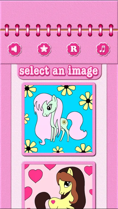 Unicorn Coloring Pony Games screenshot 4