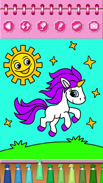 Unicorn Coloring Pony Games screenshot 5