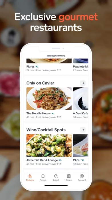 Caviar - Order Food Delivery screenshot 4