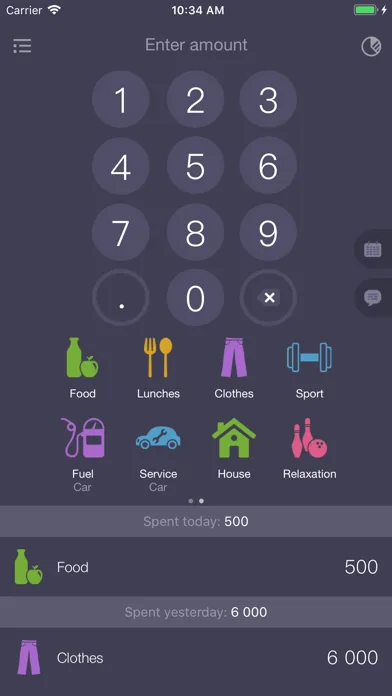Expenses OK - expenses tracker screenshot 2