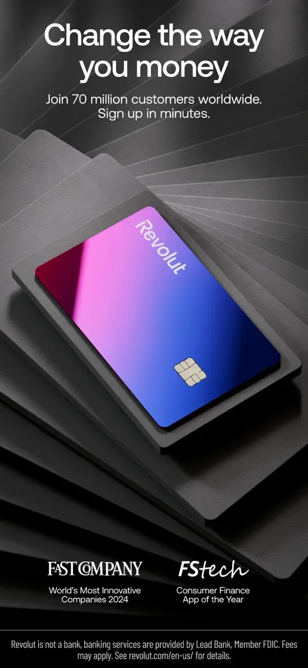 Revolut: Send, spend and save screenshot 1