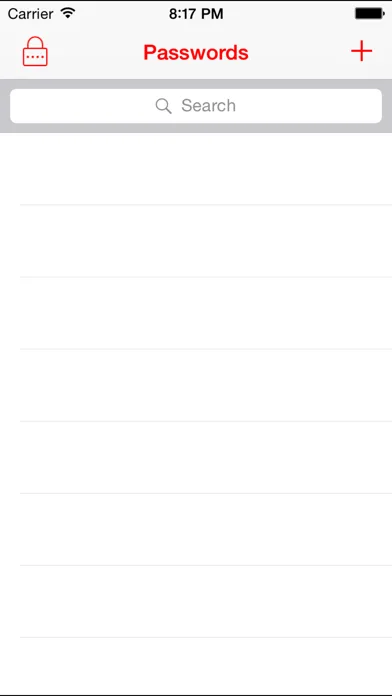 Finger Vault Password Manager screenshot 2