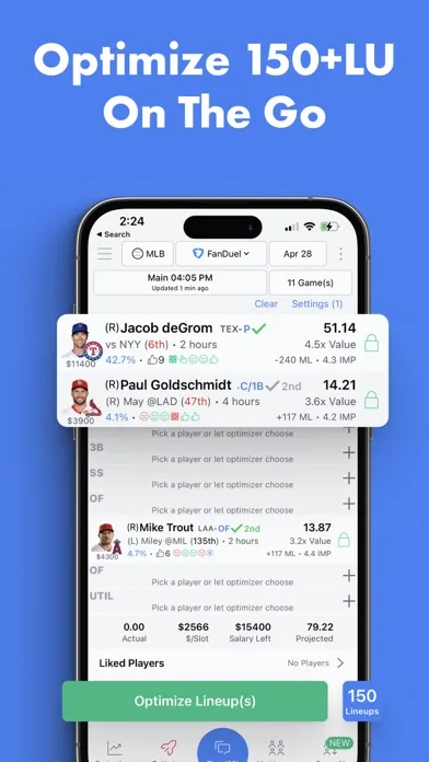 LineStar for FanDuel DFS screenshot 3