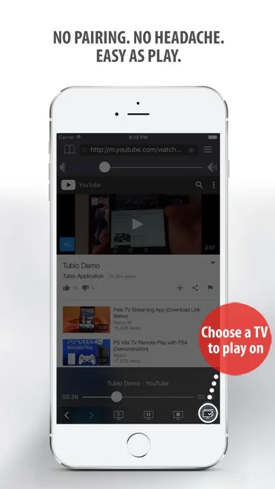 Tubio - Cast Web Videos to TV screenshot 3