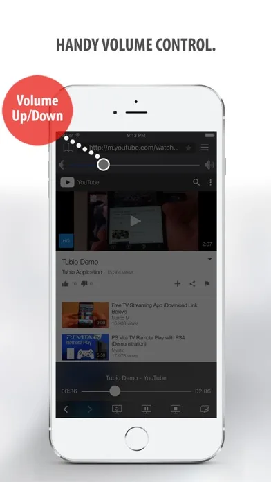 Tubio - Cast Web Videos to TV screenshot 4
