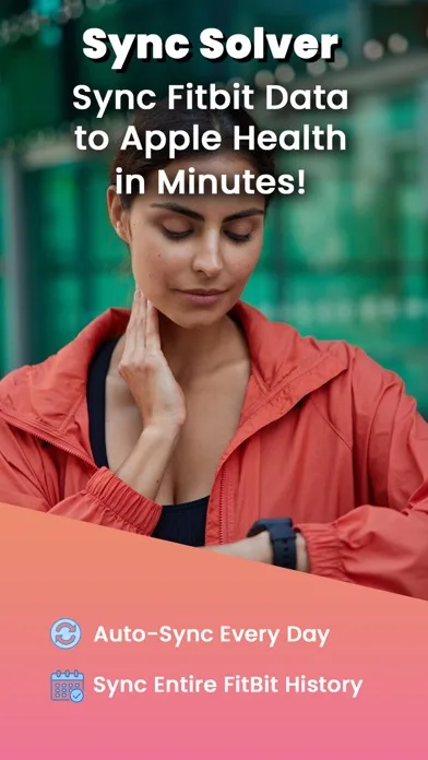 Fitbit to Health Sync Solver screenshot 1