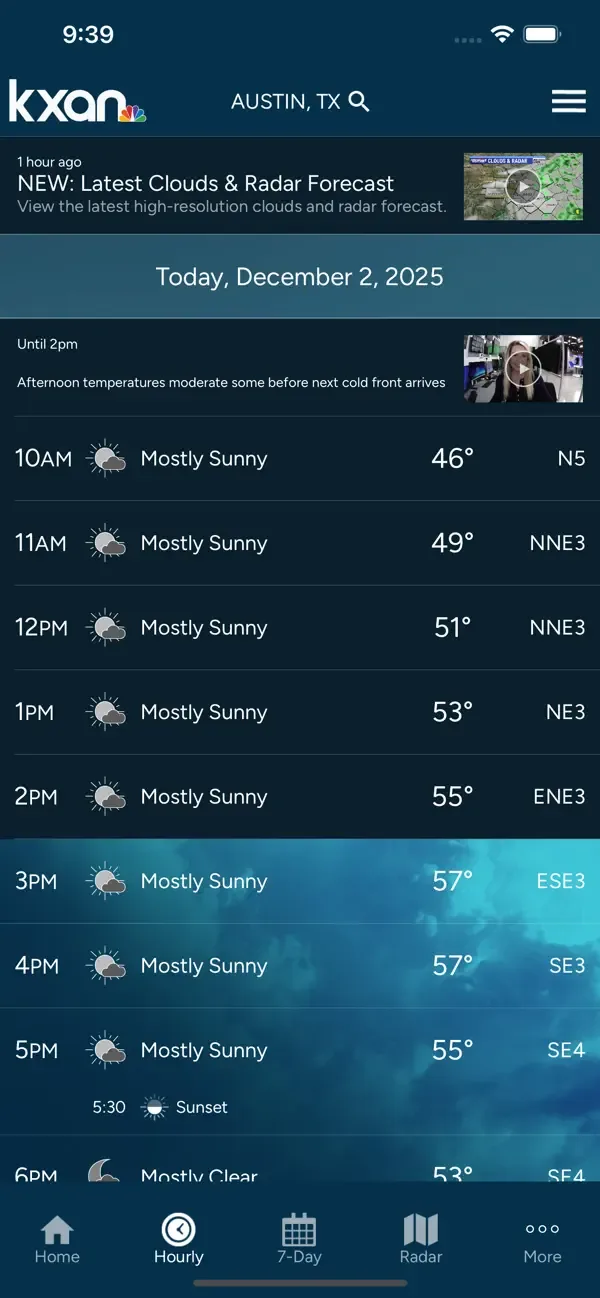 KXAN Weather screenshot 2
