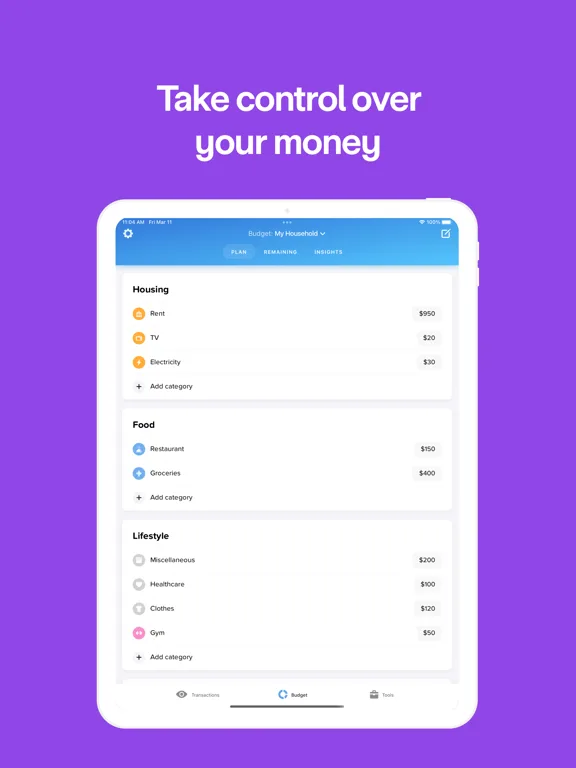 Buddy: Budget Planner App screenshot 2