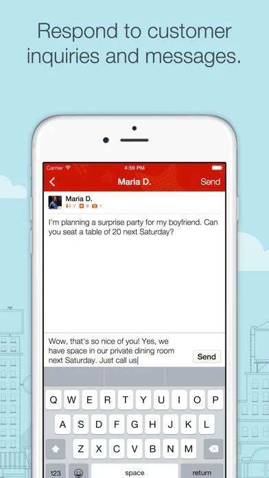 Yelp for Business App screenshot 5